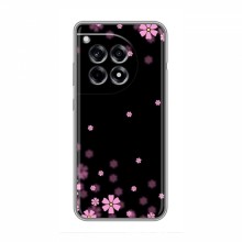 Чехол для OnePlus Ace 3 - с принтом (Дизайнерские) (AlphaPrint) Розовое цветение - купить на Floy.com.ua