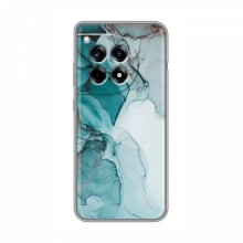 Чехол для OnePlus Ace 3 - с принтом (Дизайнерские) (AlphaPrint) Бирюзовый мрамор - купить на Floy.com.ua