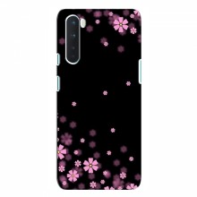 Чехол для OnePlus Nord - с принтом (Дизайнерские) (AlphaPrint) Розовое цветение - купить на Floy.com.ua