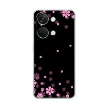 Чехол для OnePlus Nord 3 5G - с принтом (Дизайнерские) (AlphaPrint) Розовое цветение - купить на Floy.com.ua