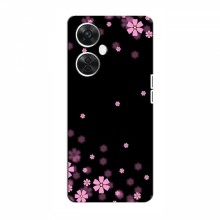 Чехол для OnePlus Nord CE 3 Lite - с принтом (Дизайнерские) (AlphaPrint) Розовое цветение - купить на Floy.com.ua