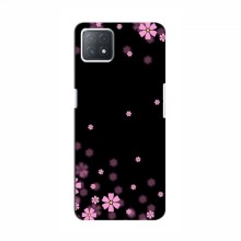Чехол для OPPO a72 (5G) - с принтом (Дизайнерские) (AlphaPrint) Розовое цветение - купить на Floy.com.ua