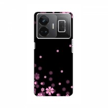 Чехол для RealMe GT Neo 5 - с принтом (Дизайнерские) (AlphaPrint) Розовое цветение - купить на Floy.com.ua