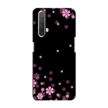 Чехол для RealMe X3 - с принтом (Дизайнерские) (AlphaPrint) Розовое цветение - купить на Floy.com.ua