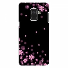 Чехол для Samsung A8, A8 2018, A530F - с принтом (Дизайнерские) (AlphaPrint) Розовое цветение - купить на Floy.com.ua