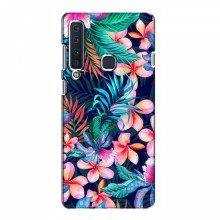 Чехол для Samsung A9 2018 - с принтом (Дизайнерские) (AlphaPrint) Яркие Цветы - купить на Floy.com.ua