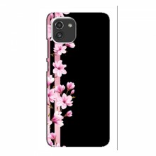 Чехол для Samsung Galaxy A03 (A035) - с принтом (Дизайнерские) (AlphaPrint) Розы на черном - купить на Floy.com.ua
