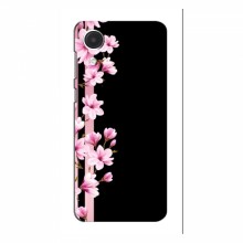 Чехол для Samsung Galaxy A03 Core - с принтом (Дизайнерские) (AlphaPrint) Розы на черном - купить на Floy.com.ua