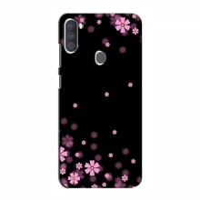 Чехол для Samsung Galaxy A11 (A115) - с принтом (Дизайнерские) (AlphaPrint) Розовое цветение - купить на Floy.com.ua