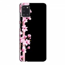 Чехол для Samsung Galaxy A31 (A315) - с принтом (Дизайнерские) (AlphaPrint) Розы на черном - купить на Floy.com.ua