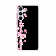 Чехол для Samsung Galaxy A35 (5G) - с принтом (Дизайнерские) (AlphaPrint) Розы на черном - купить на Floy.com.ua