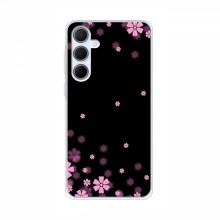 Чехол для Samsung Galaxy A35 (5G) - с принтом (Дизайнерские) (AlphaPrint) Розовое цветение - купить на Floy.com.ua