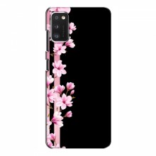 Чехол для Samsung Galaxy A41 (A415) - с принтом (Дизайнерские) (AlphaPrint) Розы на черном - купить на Floy.com.ua