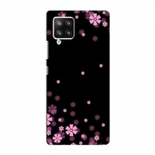 Чехол для Samsung Galaxy A42 (5G) - с принтом (Дизайнерские) (AlphaPrint) Розовое цветение - купить на Floy.com.ua