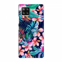 Чехол для Samsung Galaxy A42 (5G) - с принтом (Дизайнерские) (AlphaPrint) Яркие Цветы - купить на Floy.com.ua