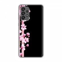 Чехол для Samsung Galaxy A73 (5G) - с принтом (Дизайнерские) (AlphaPrint) Розы на черном - купить на Floy.com.ua