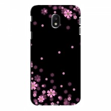 Чехол для Samsung J3 2017, J330FN европейская версия - с принтом (Дизайнерские) (AlphaPrint) Розовое цветение - купить на Floy.com.ua
