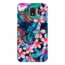 Чехол для Samsung J4 2018 - с принтом (Дизайнерские) (AlphaPrint) Яркие Цветы - купить на Floy.com.ua
