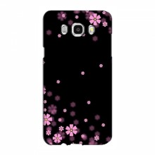 Чехол для Samsung J7 2016, J710, J7108 - с принтом (Дизайнерские) (AlphaPrint) Розовое цветение - купить на Floy.com.ua