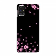 Чехол для Samsung Galaxy M31s - с принтом (Дизайнерские) (AlphaPrint) Розовое цветение - купить на Floy.com.ua