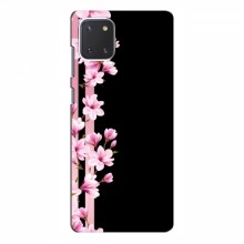 Чехол для Samsung Galaxy Note 10 Lite - с принтом (Дизайнерские) (AlphaPrint) Розы на черном - купить на Floy.com.ua