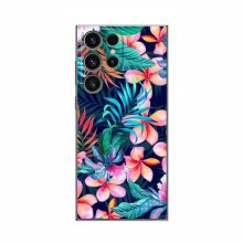 Чехол для Samsung Galaxy S23 Ultra - с принтом (Дизайнерские) (AlphaPrint) Яркие Цветы - купить на Floy.com.ua