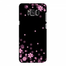Чехол для Samsung S8, Galaxy S8, G950 - с принтом (Дизайнерские) (AlphaPrint) Розовое цветение - купить на Floy.com.ua