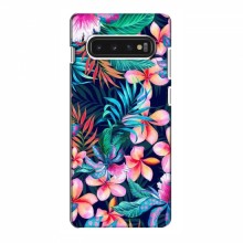 Чехол для Samsung S10 - с принтом (Дизайнерские) (AlphaPrint) Яркие Цветы - купить на Floy.com.ua