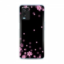 Чехол для TECNO POP 4 Pro - с принтом (Дизайнерские) (AlphaPrint) Розовое цветение - купить на Floy.com.ua