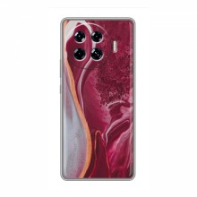 Чехол для TECNO Spark 20 Pro Plus - с принтом (Дизайнерские) (AlphaPrint) Градиент Мрамор - купить на Floy.com.ua