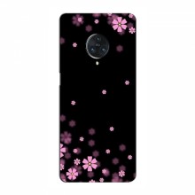 Чехол для ViVO Nex 3 - с принтом (Дизайнерские) (AlphaPrint) Розовое цветение - купить на Floy.com.ua