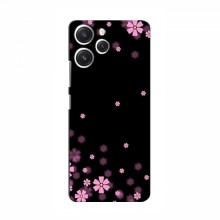 Чехол для Xiaomi POCO М6 Pro (5G) - с принтом (Дизайнерские) (AlphaPrint) Розовое цветение - купить на Floy.com.ua
