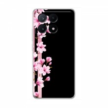 Чехол для Xiaomi POCO X6 Pro (5G) - с принтом (Дизайнерские) (AlphaPrint) Розы на черном - купить на Floy.com.ua