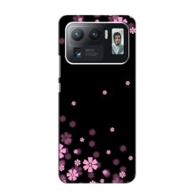 Чехол для Xiaomi Mi 11 Ultra - с принтом (Дизайнерские) (AlphaPrint) Розовое цветение - купить на Floy.com.ua