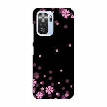 Чехол для Xiaomi Mi 11i - с принтом (Дизайнерские) (AlphaPrint) Розовое цветение - купить на Floy.com.ua