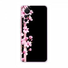 Чехол для Xiaomi 12 Lite - с принтом (Дизайнерские) (AlphaPrint) Розы на черном - купить на Floy.com.ua