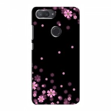 Чехол для Xiaomi Mi8 Lite - с принтом (Дизайнерские) (AlphaPrint) Розовое цветение - купить на Floy.com.ua