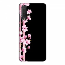 Чехол для Xiaomi Mi 9 Lite - с принтом (Дизайнерские) (AlphaPrint) Розы на черном - купить на Floy.com.ua