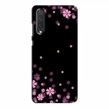Чехол для Xiaomi Mi 9 Lite - с принтом (Дизайнерские) (AlphaPrint) Розовое цветение - купить на Floy.com.ua