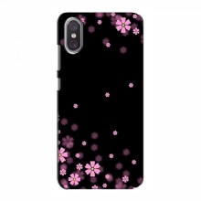 Чехол для Xiaomi Mi8 Pro - с принтом (Дизайнерские) (AlphaPrint) Розовое цветение - купить на Floy.com.ua