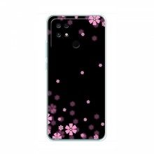 Чехол для Xiaomi POCO C40 - с принтом (Дизайнерские) (AlphaPrint) Розовое цветение - купить на Floy.com.ua