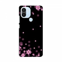 Чехол для Xiaomi POCO C50 - с принтом (Дизайнерские) (AlphaPrint) Розовое цветение - купить на Floy.com.ua