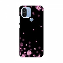 Чехол для Xiaomi POCO C51 - с принтом (Дизайнерские) (AlphaPrint) Розовое цветение - купить на Floy.com.ua