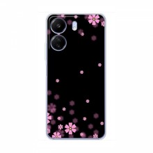 Чехол для Xiaomi POCO C65 - с принтом (Дизайнерские) (AlphaPrint) Розовое цветение - купить на Floy.com.ua