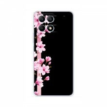 Чехол для Xiaomi POCO F6 Pro - с принтом (Дизайнерские) (AlphaPrint) Розы на черном - купить на Floy.com.ua