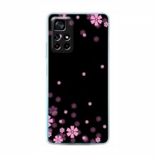 Чехол для Xiaomi POCO M4 Pro 5G - с принтом (Дизайнерские) (AlphaPrint) Розовое цветение - купить на Floy.com.ua