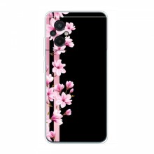 Чехол для Xiaomi POCO M5 - с принтом (Дизайнерские) (AlphaPrint) Розы на черном - купить на Floy.com.ua