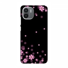 Чехол для Xiaomi Redmi A2 - с принтом (Дизайнерские) (AlphaPrint) Розовое цветение - купить на Floy.com.ua