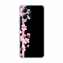 Чехол для Xiaomi Redmi Note 12 (4G) - с принтом (Дизайнерские) (AlphaPrint) Розы на черном - купить на Floy.com.ua