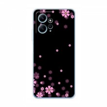 Чехол для Xiaomi Redmi Note 12 (4G) - с принтом (Дизайнерские) (AlphaPrint) Розовое цветение - купить на Floy.com.ua